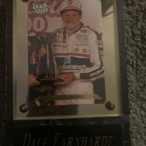 Dale Earnhardt Racing Plaque